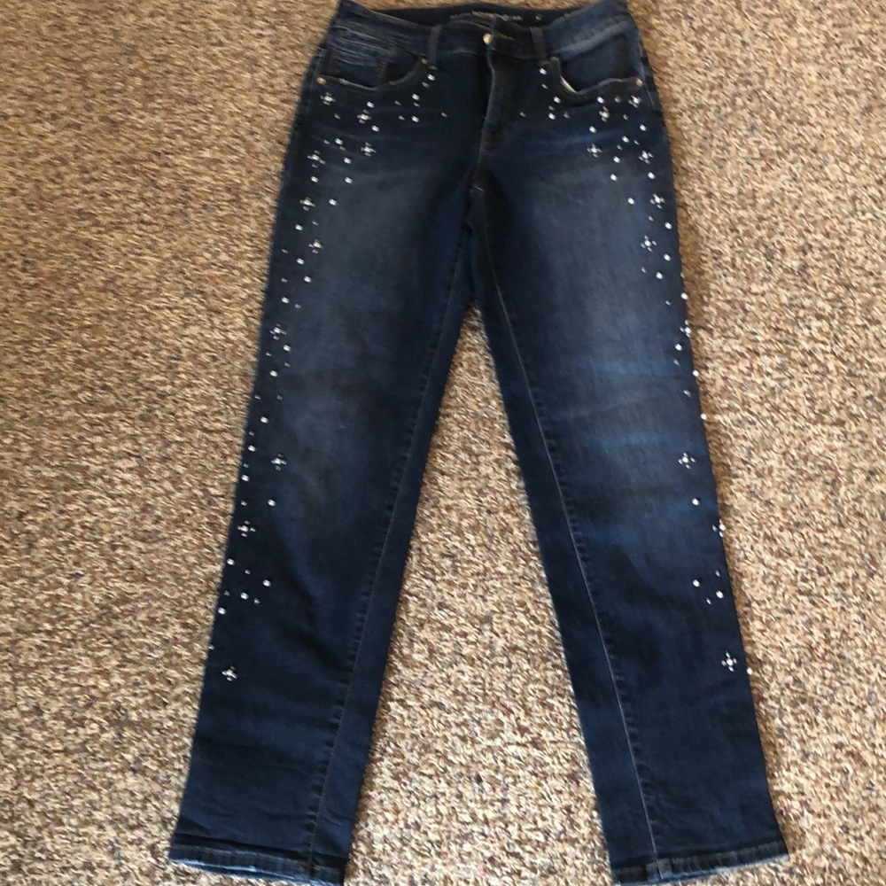 Chico’s denim jeans.